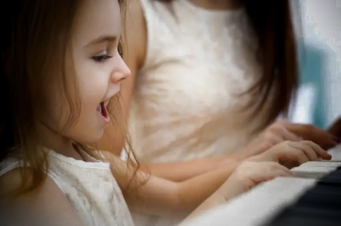 La voce dei bambini quando cantano in coro