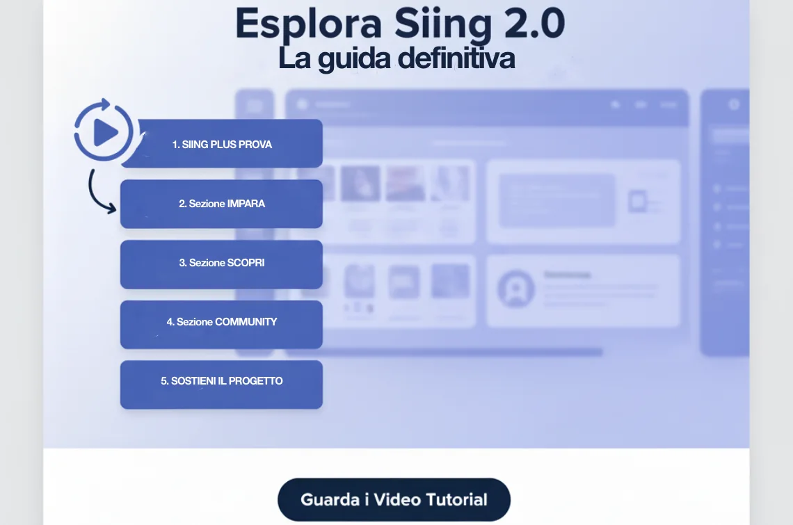 Siing 2.0: La guida completa di Antonio Dominelli