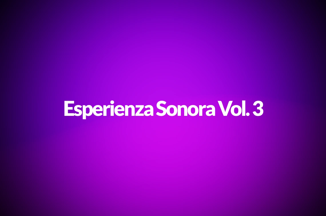 345 esperienza sonora 3